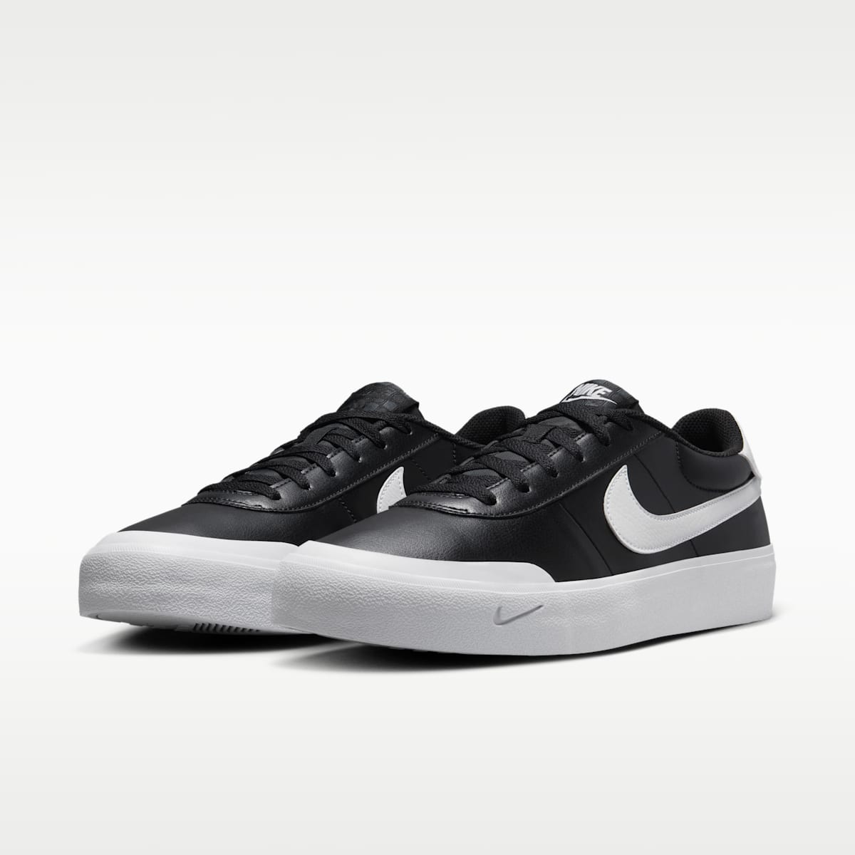 Nike Court Shot Men's Shoes - Black/White - Image 5