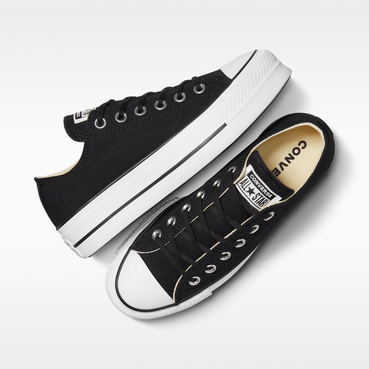Chuck Taylor All Star Lift Platform Canvas Women's Shoes - Black