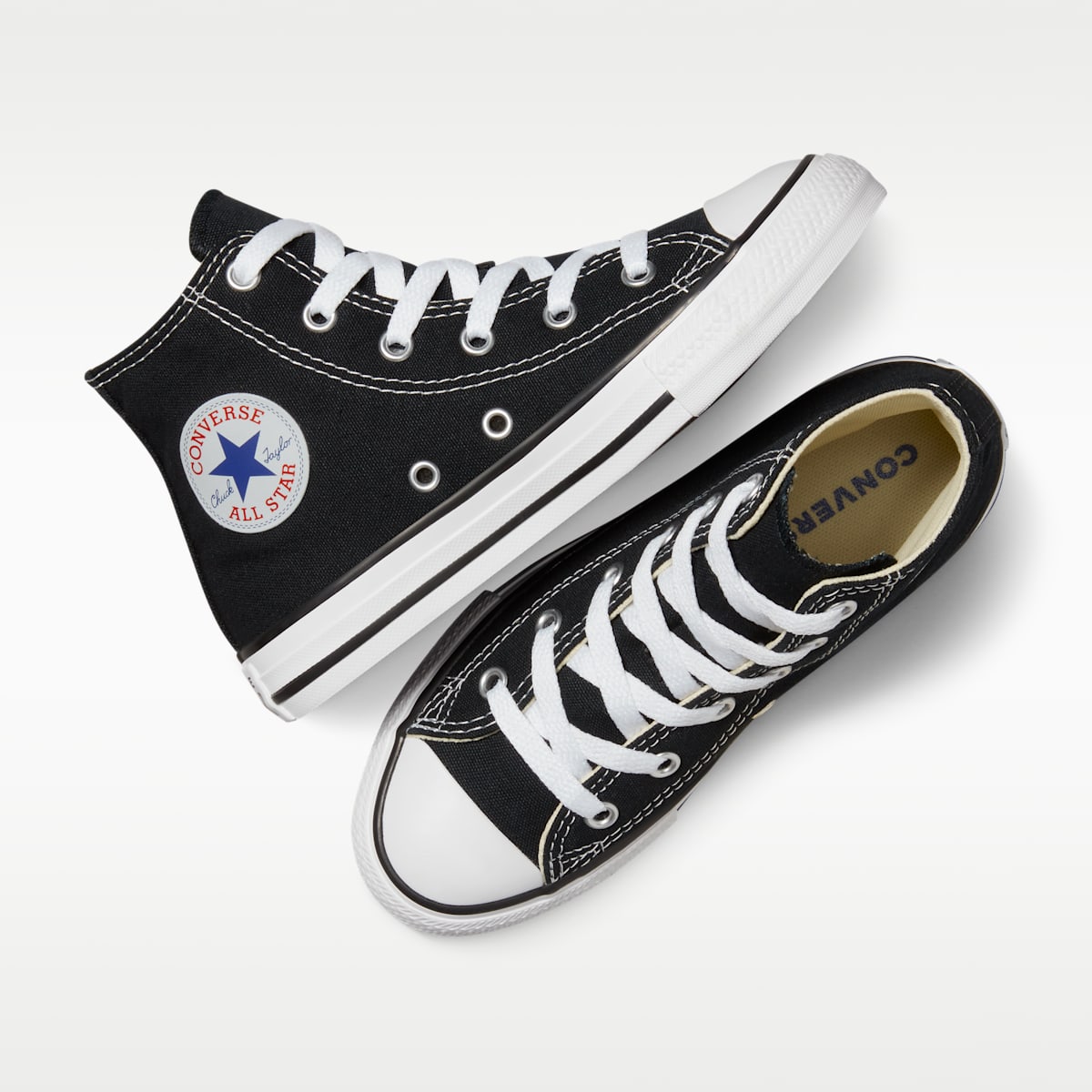 Converse Chuck Taylor All Star High Top Little Kids' Shoes - Black