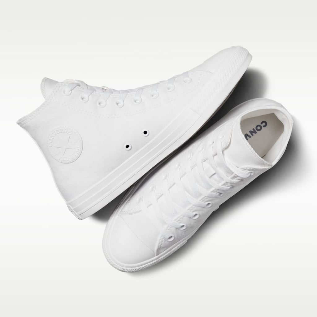 Chuck Taylor All Star Canvas Shoes - White - Image 4