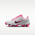 Diamond Clutch Big Kids' Softball Cleats - Summit White/Hyper Pink/Black