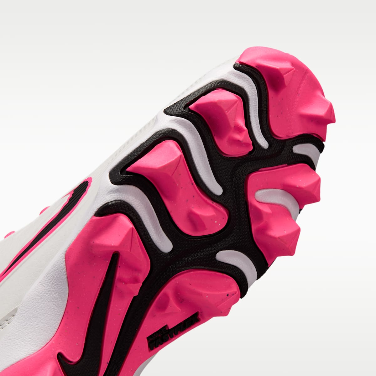 Diamond Clutch Big Kids' Softball Cleats - Summit White/Hyper Pink/Black