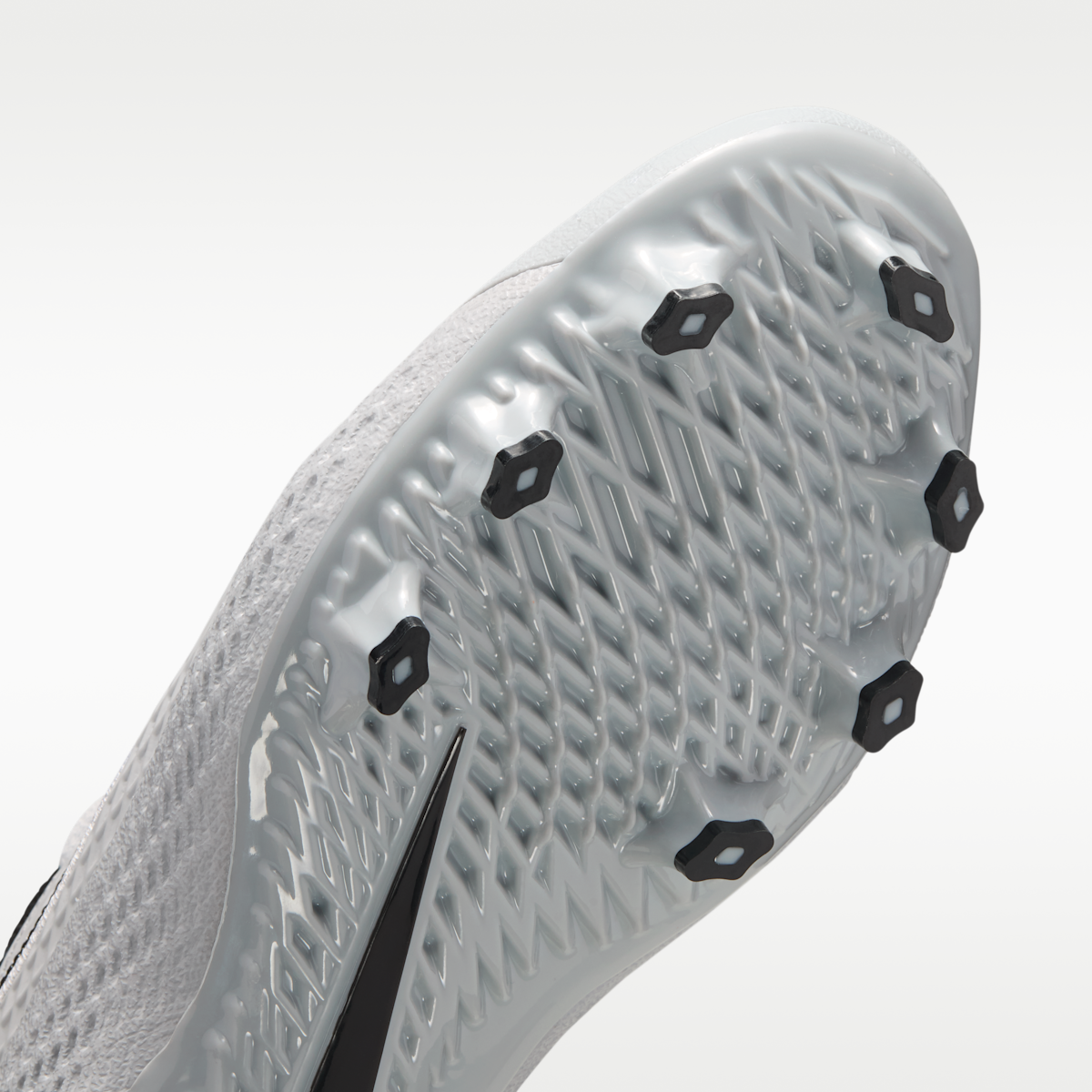 Nike Diamond Gamer MCS Women's Softball Cleats - Wolf Grey/White/Black