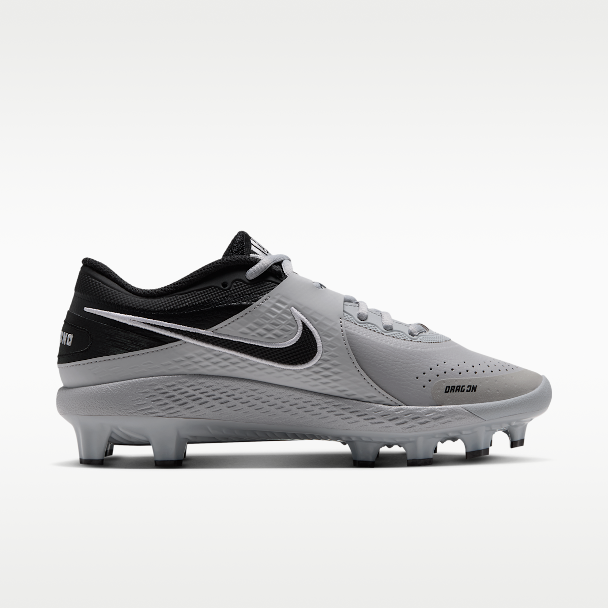 Nike Diamond Gamer MCS Women's Softball Cleats - Wolf Grey/White/Black