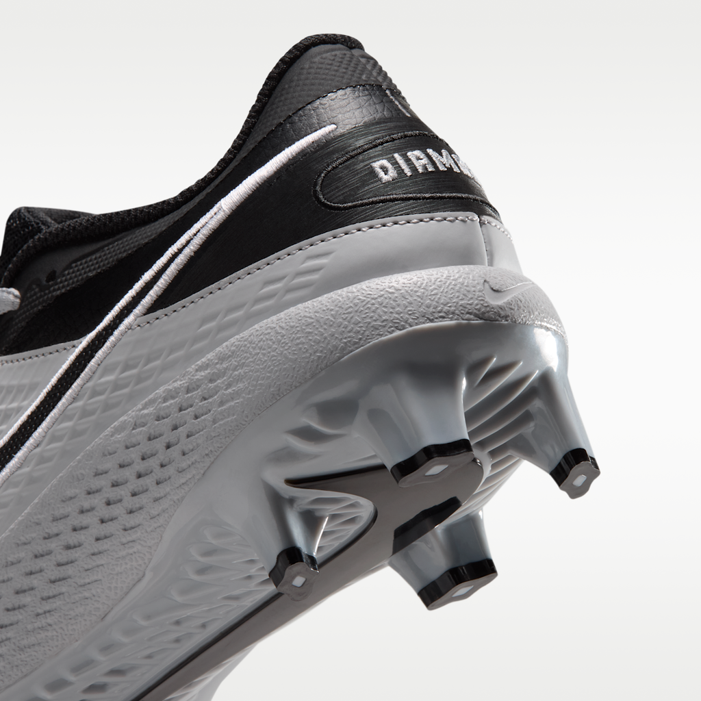 Nike Diamond Gamer MCS Women's Softball Cleats - Wolf Grey/White/Black
