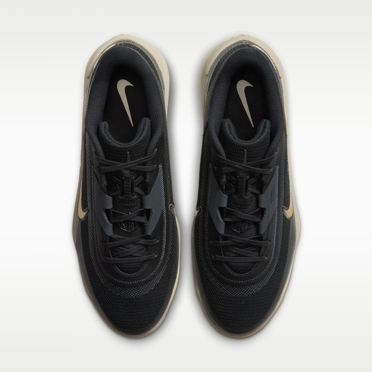 Nike Diamond Showcase MTL Men's Baseball Cleats - Black/Light Khaki/Anthracite - Image 4