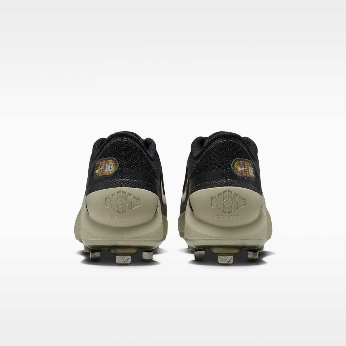 Women's Nike Diamond Showcase MTL Men's Baseball Cleats - Black/Light Khaki/Anthracite