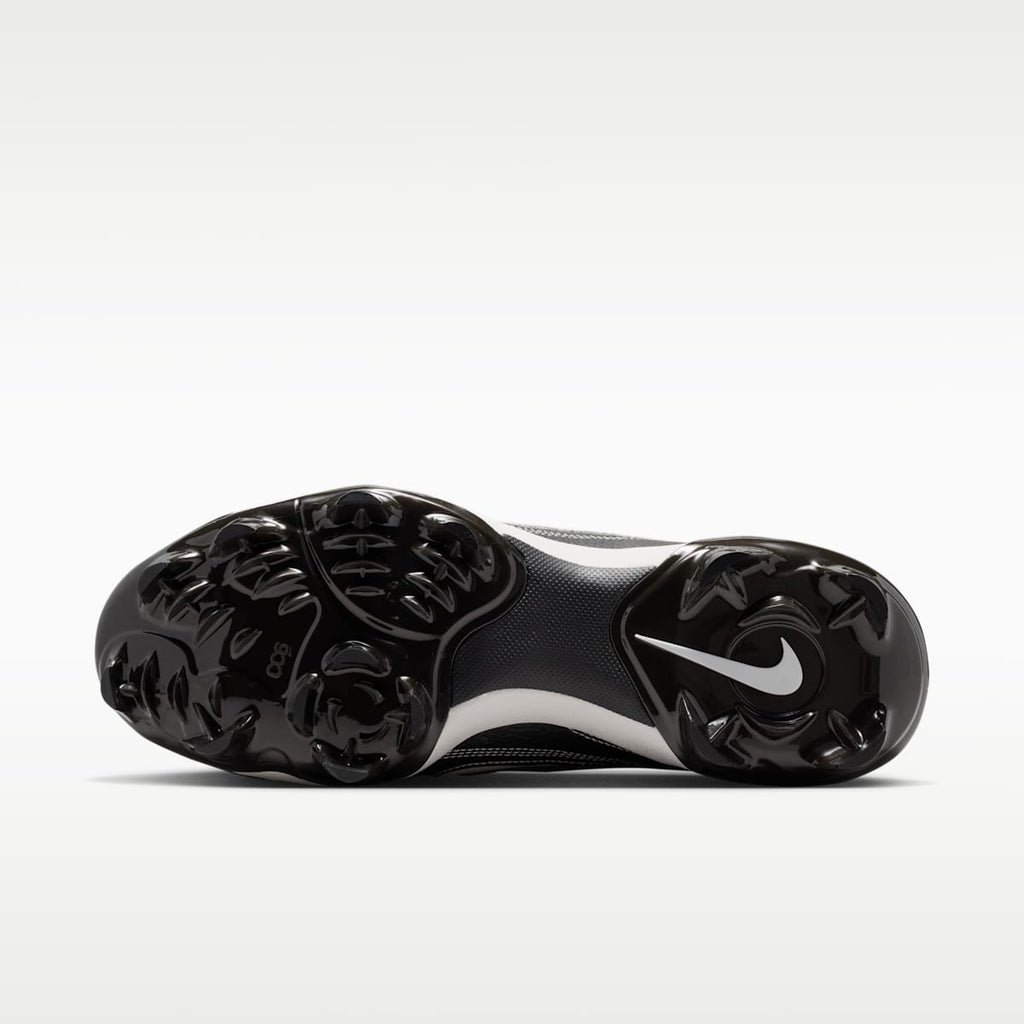 Nike Diamond Standout MCS "Jackie Robinson Day" Baseball Cleats - Black/Medium Ash/Velvet Brown/Pale Ivory - Image 2