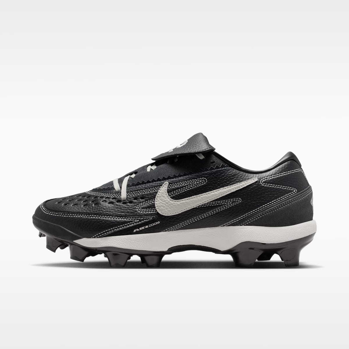 Nike Diamond Standout MCS "Jackie Robinson Day" Baseball Cleats - Black/Medium Ash/Velvet Brown/Pale Ivory - Image 1