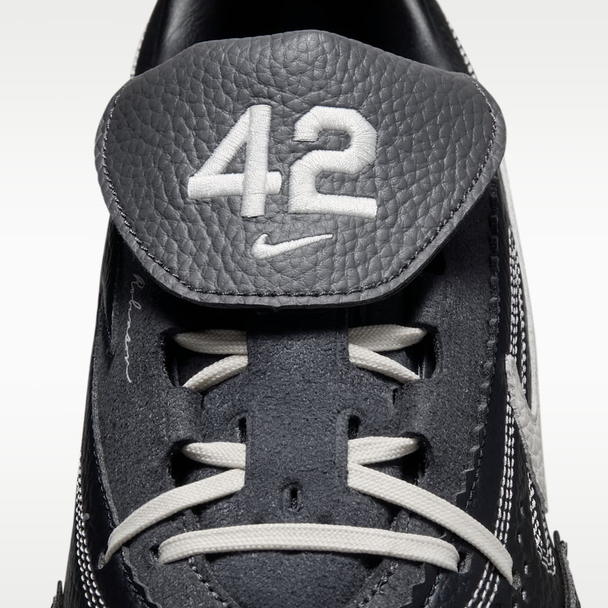 Nike Diamond Standout MCS "Jackie Robinson Day" Baseball Cleats - Black/Medium Ash/Velvet Brown/Pale Ivory - Image 10