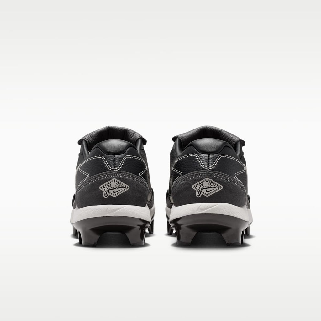 Nike Diamond Standout MCS "Jackie Robinson Day" Baseball Cleats - Black/Medium Ash/Velvet Brown/Pale Ivory - Image 6