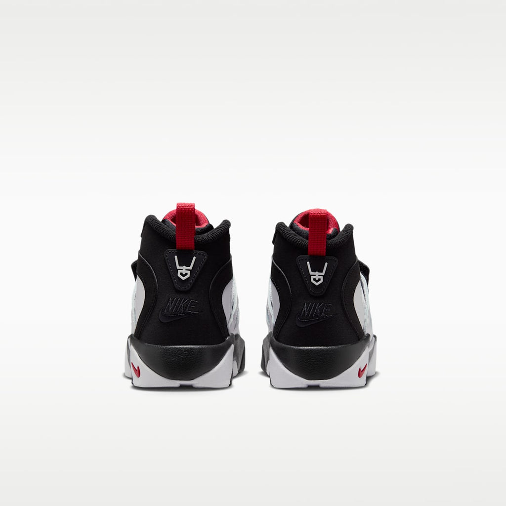 Nike Diamond Turf II Little Kids' Shoes - Black/Fire Red/Metallic Gold/White - Image 6