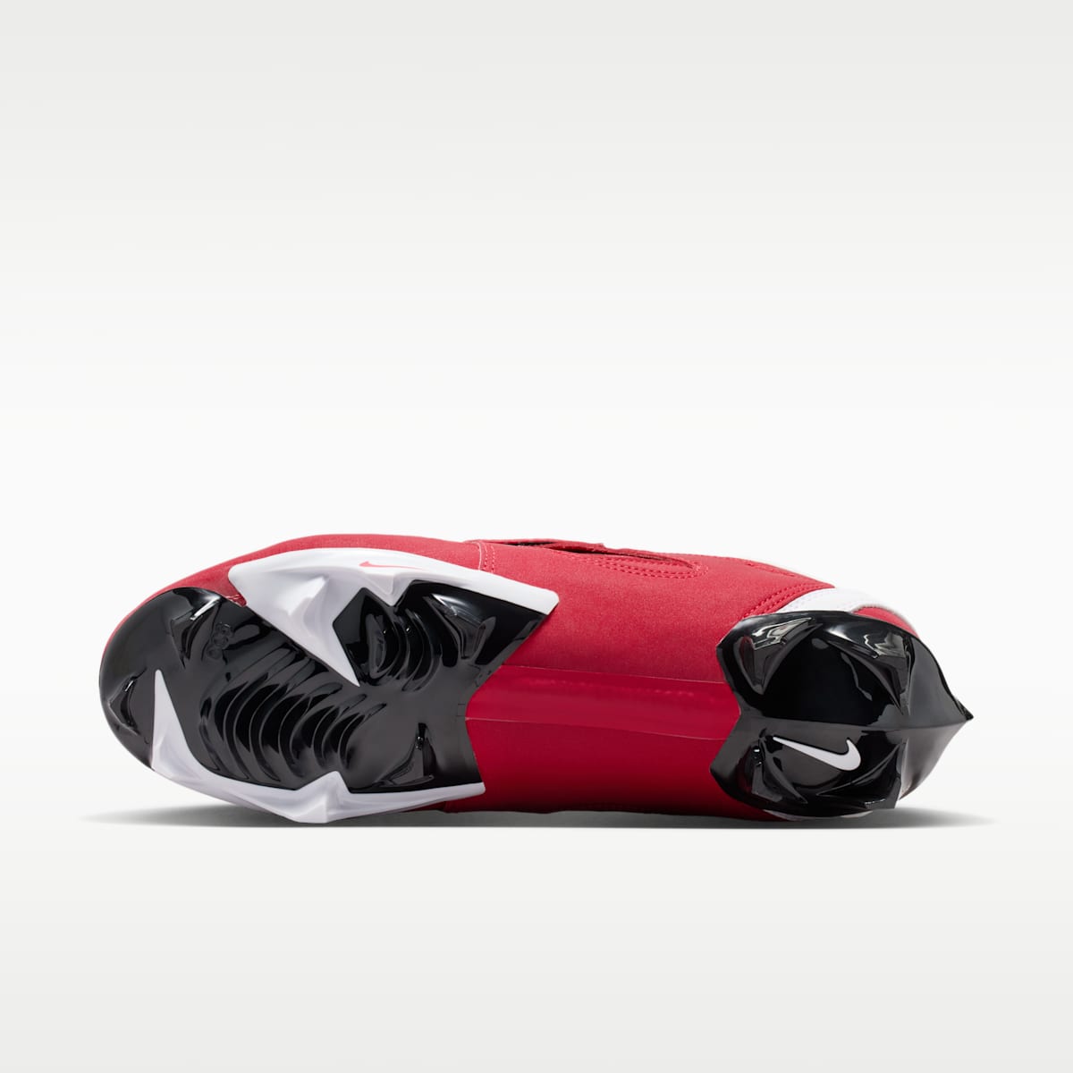 Nike Diamond Turf 2 Football Cleats - Black/Prime Red/White - Image 2