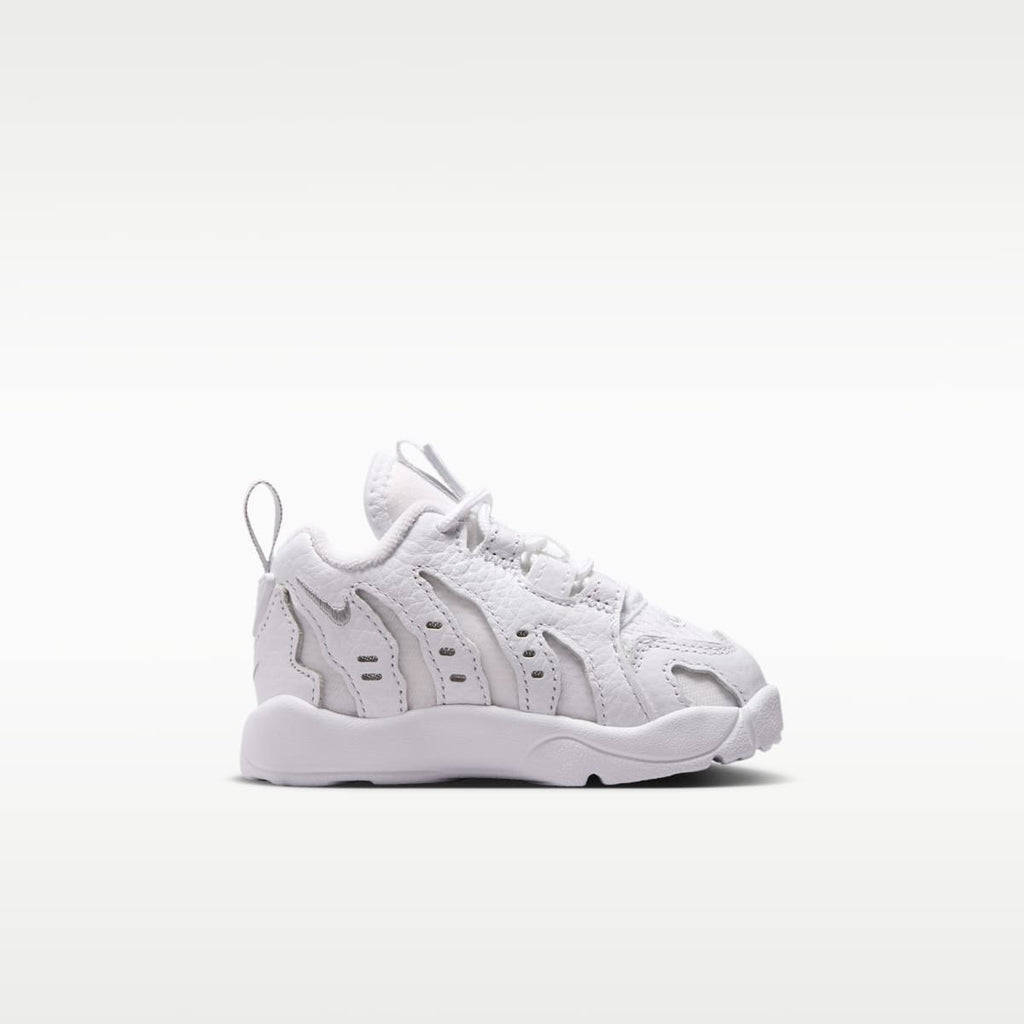 Nike DT Max '96 Low Baby/Toddler Shoes - White/White/Light Smoke Grey/Metallic Silver
