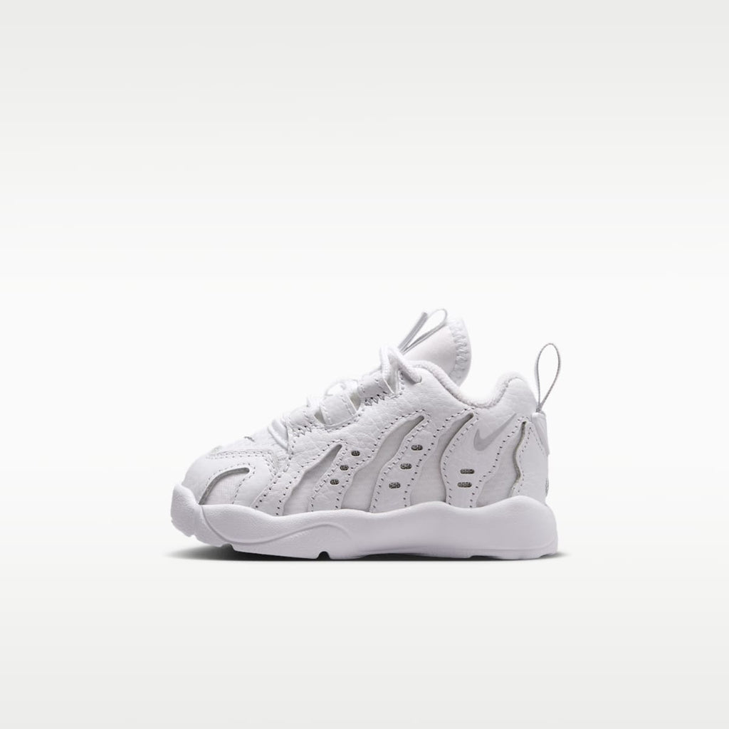 Nike DT Max '96 Low Baby/Toddler Shoes - White/White/Light Smoke Grey/Metallic Silver