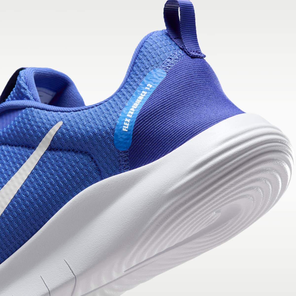 Nike Flex Experience Run 12 Men's Road Running Shoes - Comet Blue/Lapis/White - Image 8