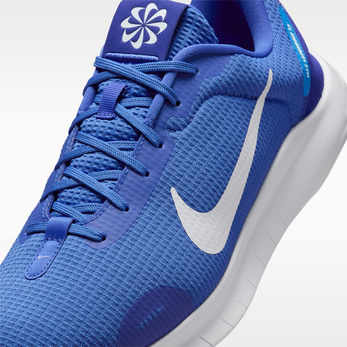 Nike Flex Experience Run 12 Men's Road Running Shoes - Comet Blue/Lapis/White - Image 7