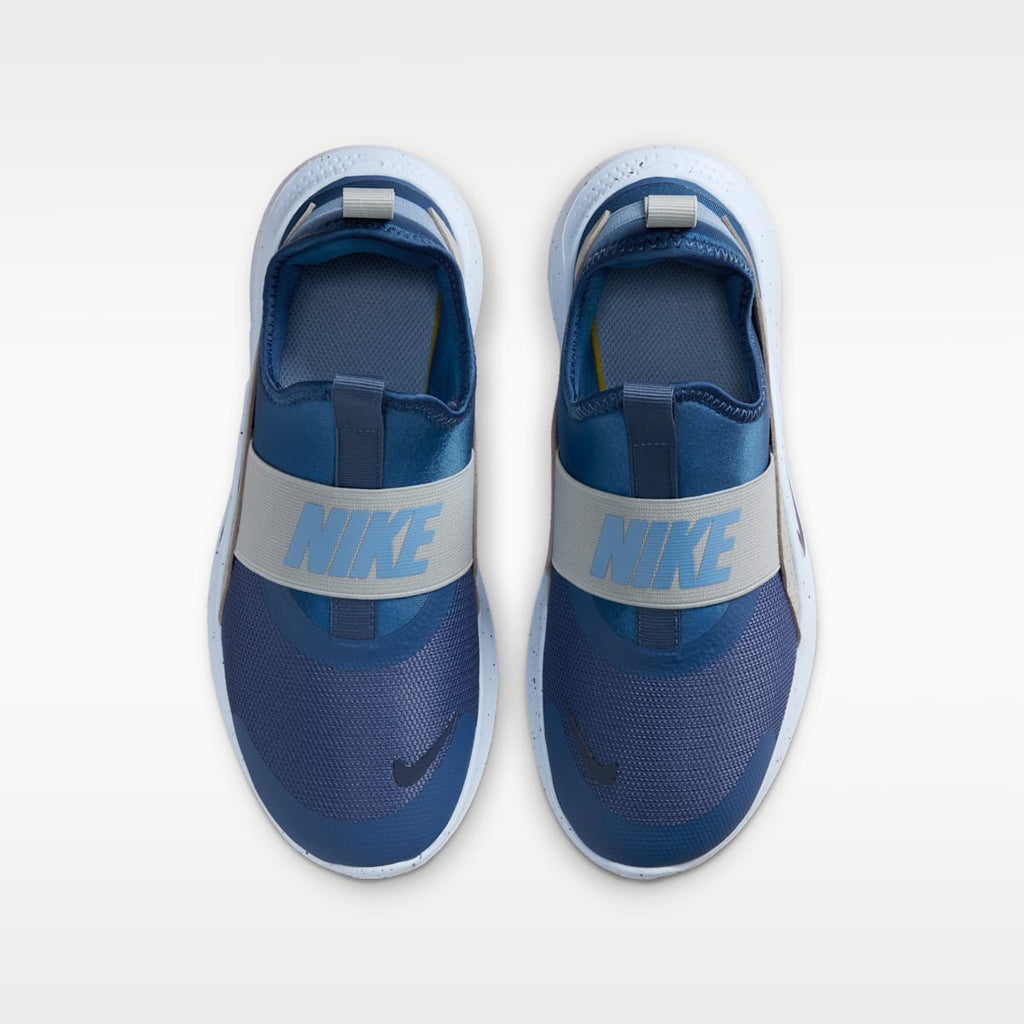 Nike Flex Runner 4 Big Kids' Running Shoes - Mystic Navy/Light Pumice/Work Blue/Midnight Navy