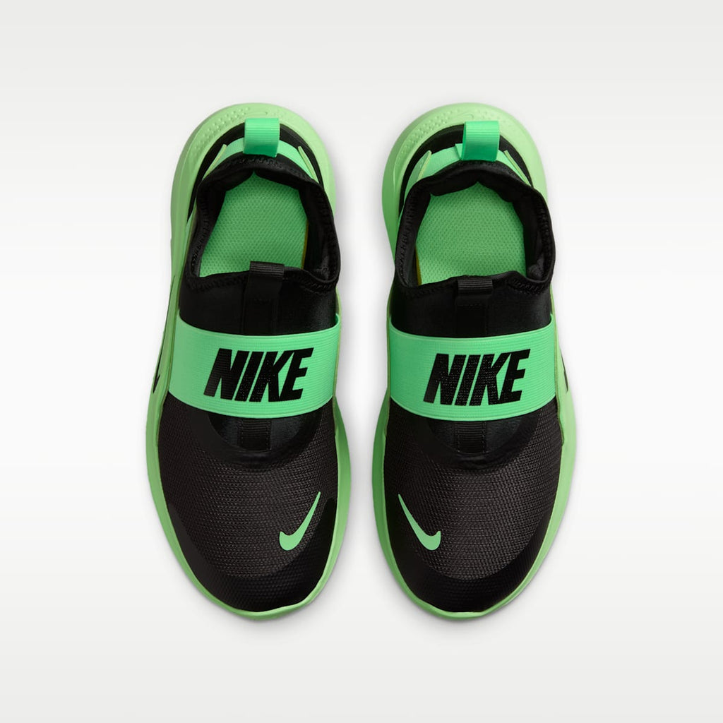 Nike Flex Runner 4 Big Kids' Running Shoes - Black/Illusion Green/Black