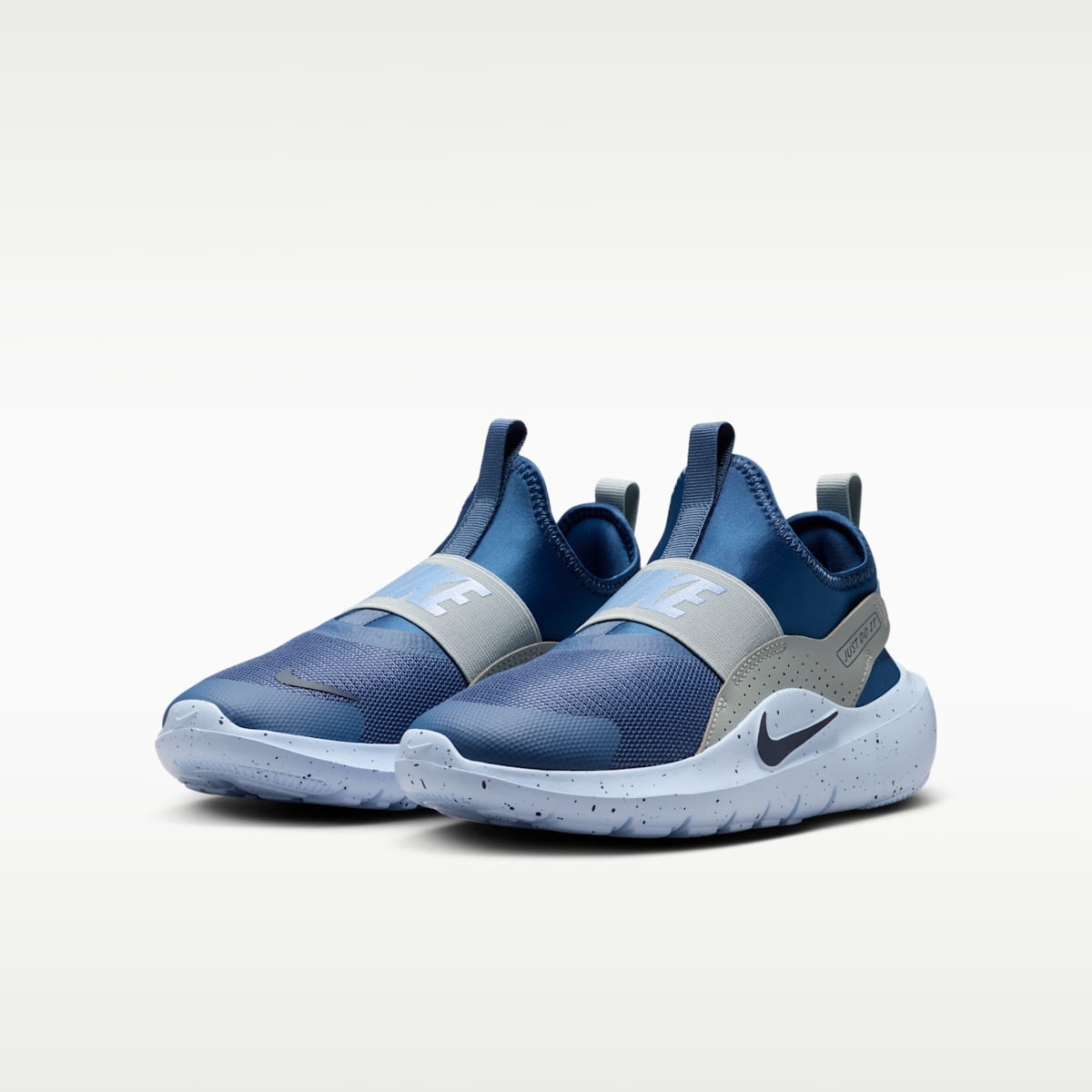 Nike Flex Runner 4 Big Kids' Running Shoes - Mystic Navy/Light Pumice/Work Blue/Midnight Navy