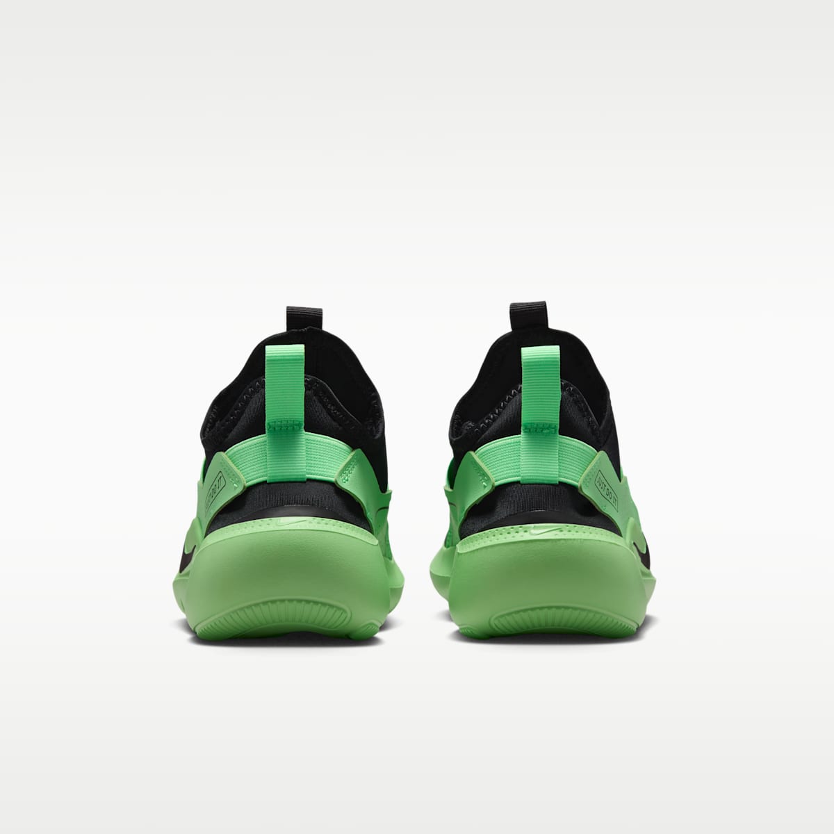 Nike Flex Runner 4 Big Kids' Running Shoes - Black/Illusion Green/Black