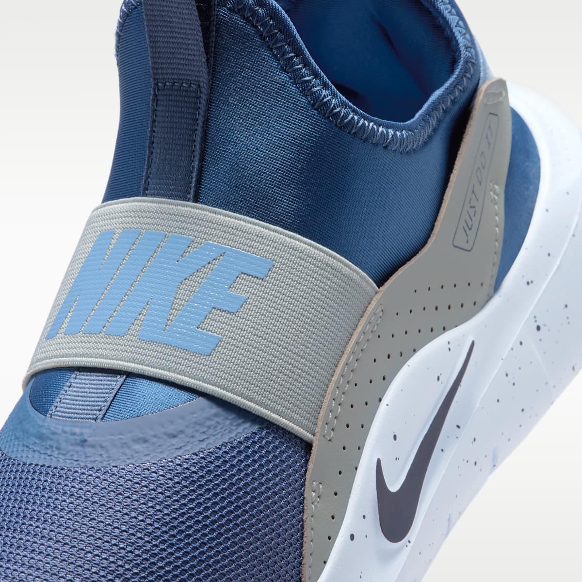 Nike Flex Runner 4 Big Kids' Running Shoes - Mystic Navy/Light Pumice/Work Blue/Midnight Navy