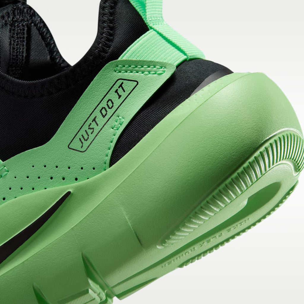Nike Flex Runner 4 Big Kids' Running Shoes - Black/Illusion Green/Black