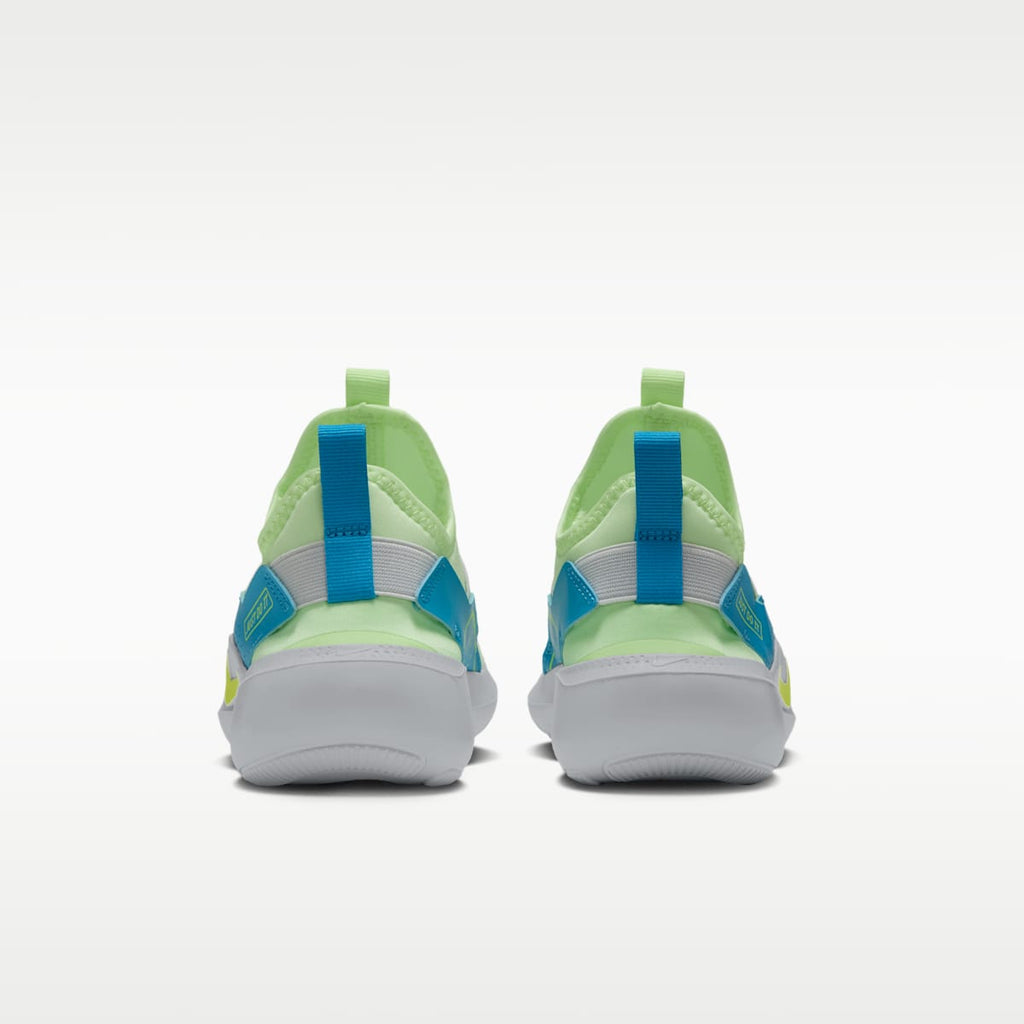 Nike Flex Runner 4 Big Kids' Running Shoes - Barely Volt/Light Current Blue/Photon Dust/Lemon Venom