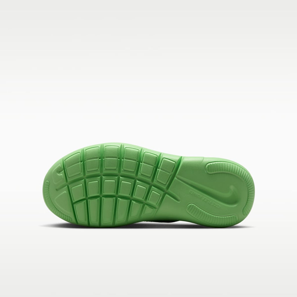 Nike Flex Runner 4 Big Kids' Running Shoes - Black/Illusion Green/Black