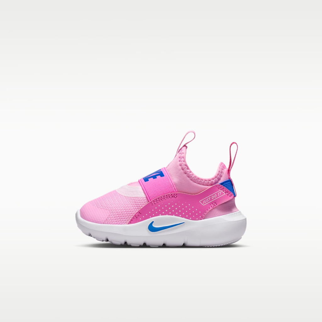 Nike Flex Runner 4 Baby/Toddler Shoes - Pink Rise/Playful Pink/Pink Foam/Racer Blue