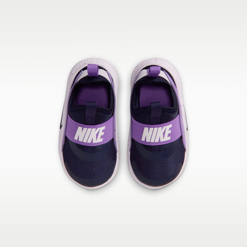 Nike Flex Runner 4 Baby/Toddler Shoes - Blackened Blue/Bright Violet/Bleached Lilac/Black