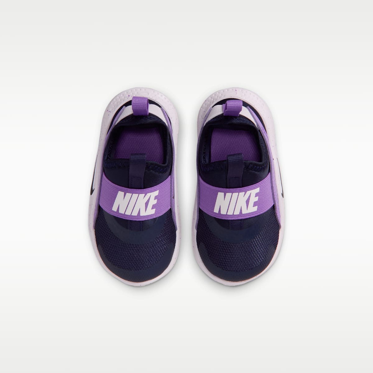 Nike Flex Runner 4 Baby/Toddler Shoes - Blackened Blue/Bright Violet/Bleached Lilac/Black