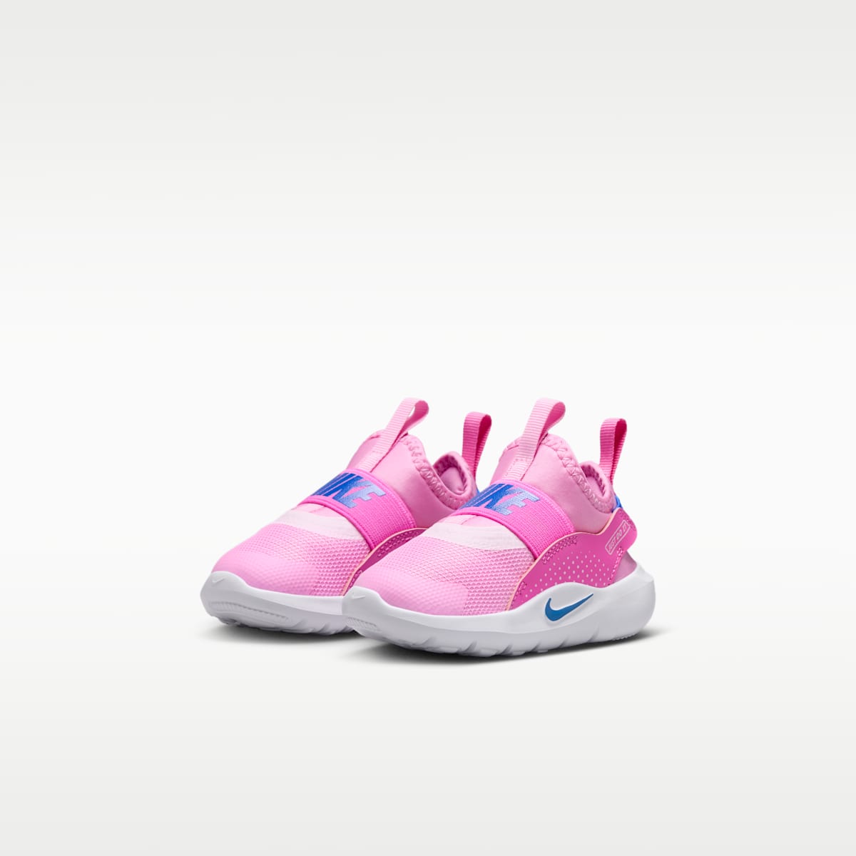 Nike Flex Runner 4 Baby/Toddler Shoes - Pink Rise/Playful Pink/Pink Foam/Racer Blue