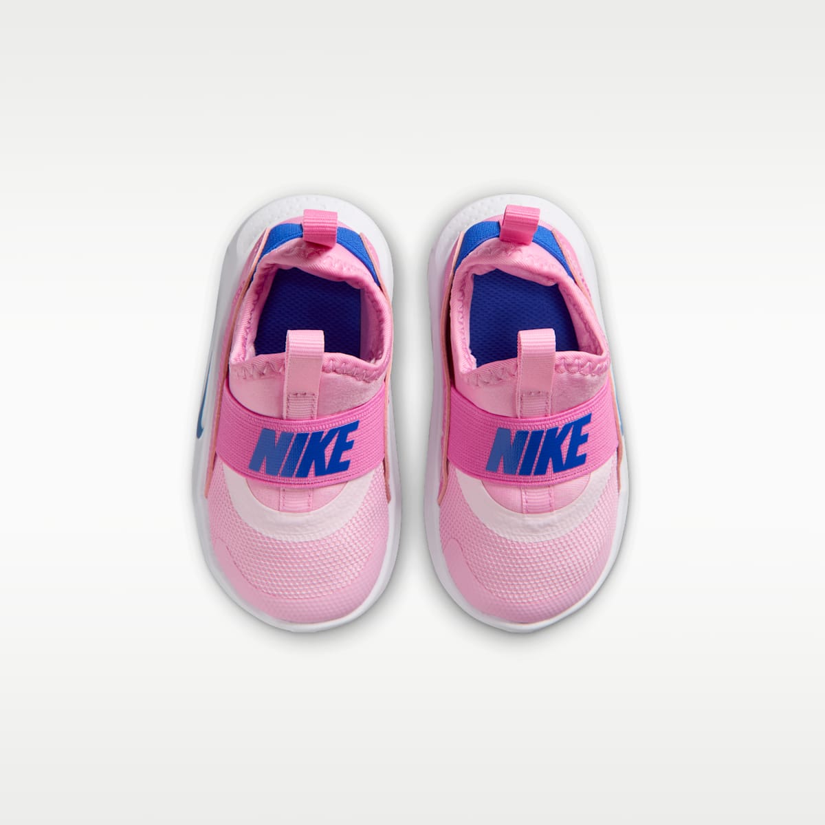 Nike Flex Runner 4 Baby/Toddler Shoes - Pink Rise/Playful Pink/Pink Foam/Racer Blue