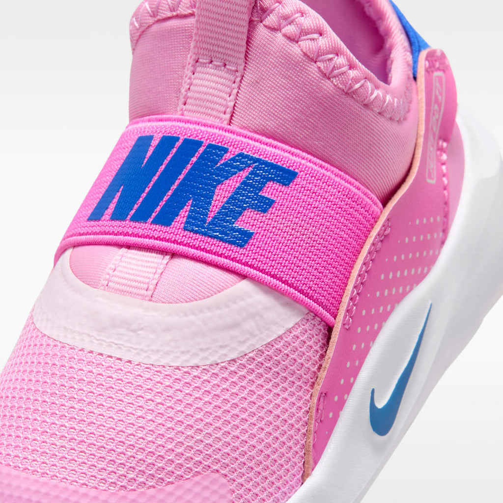 Nike Flex Runner 4 Baby/Toddler Shoes - Pink Rise/Playful Pink/Pink Foam/Racer Blue