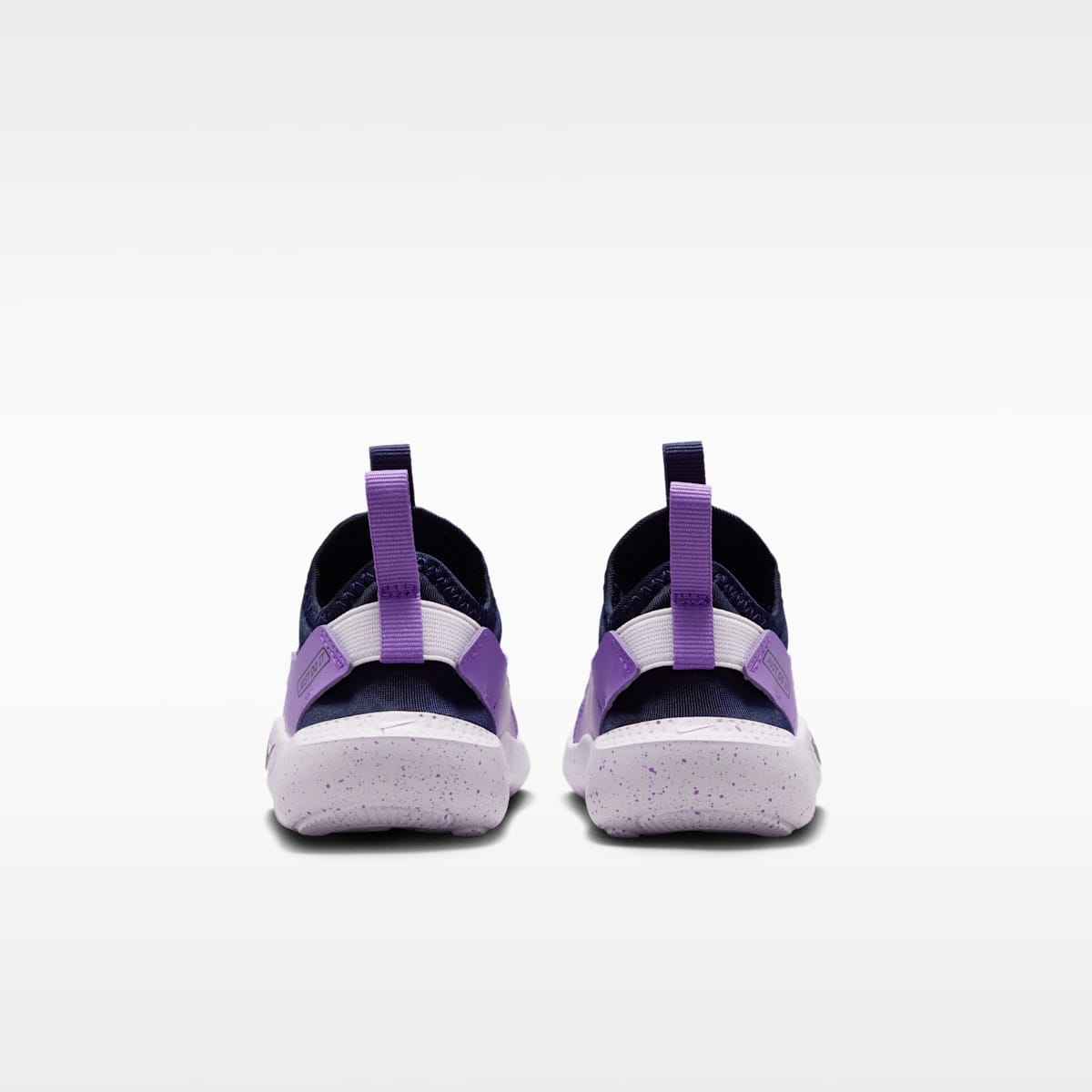 Nike Flex Runner 4 Baby/Toddler Shoes - Blackened Blue/Bright Violet/Bleached Lilac/Black