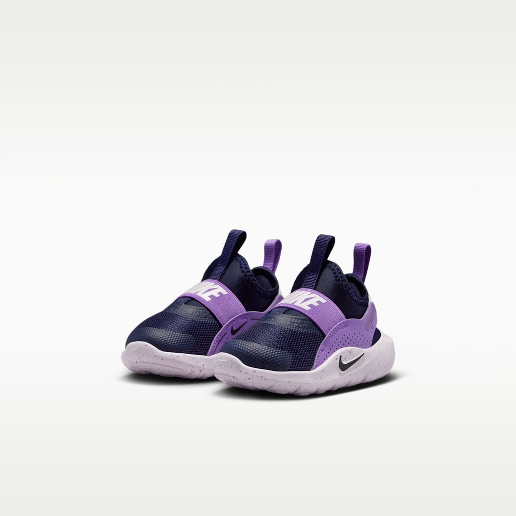 Nike Flex Runner 4 Baby/Toddler Shoes - Blackened Blue/Bright Violet/Bleached Lilac/Black