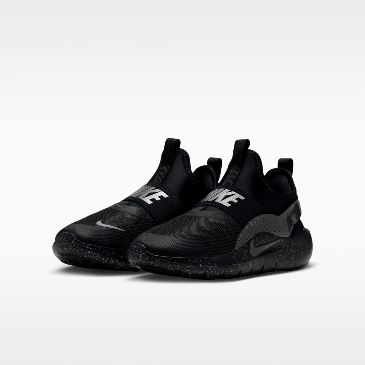 Nike Flex Runner 4 Big Kids' Running Shoes - Black/Metallic Dark Grey