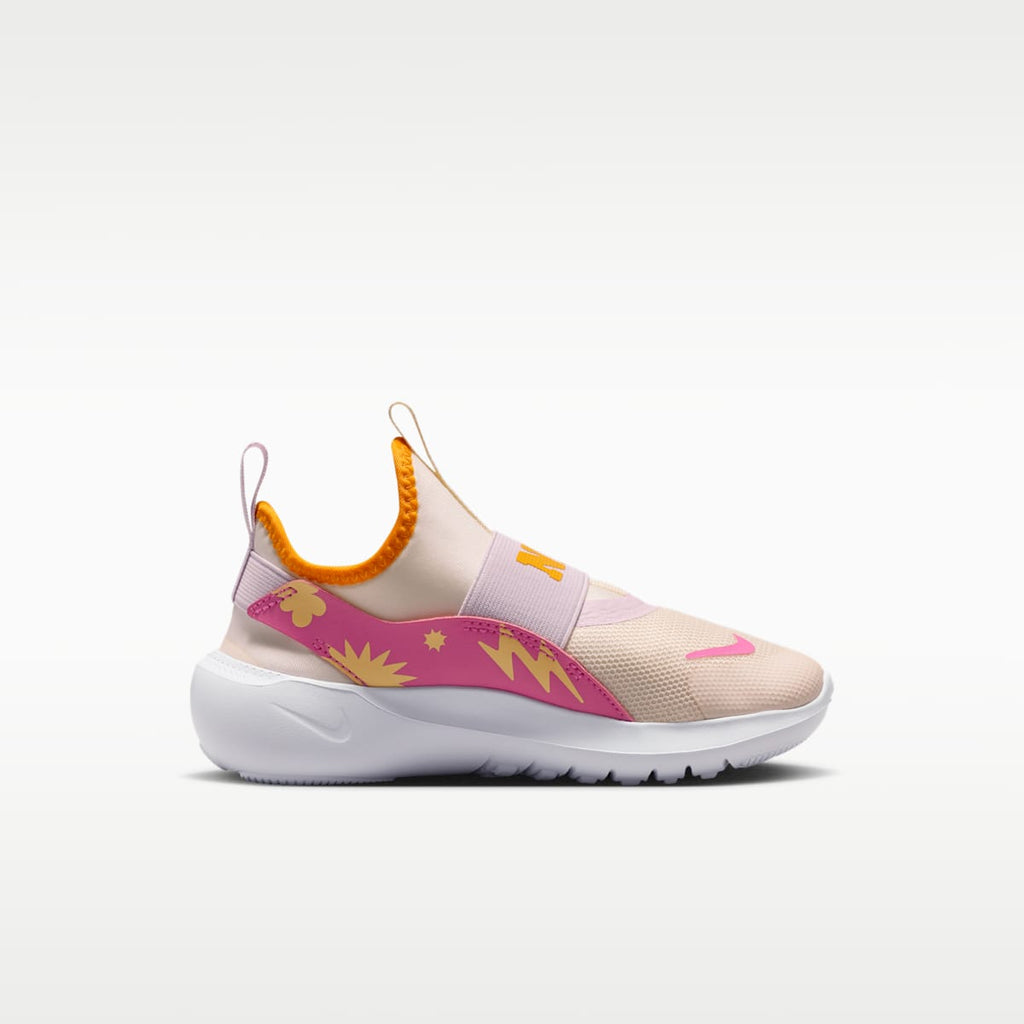Nike Flex Runner 4 SE Little Kids' Shoes - Chalk/Sundial/Tangerine Tint/Desert Pink