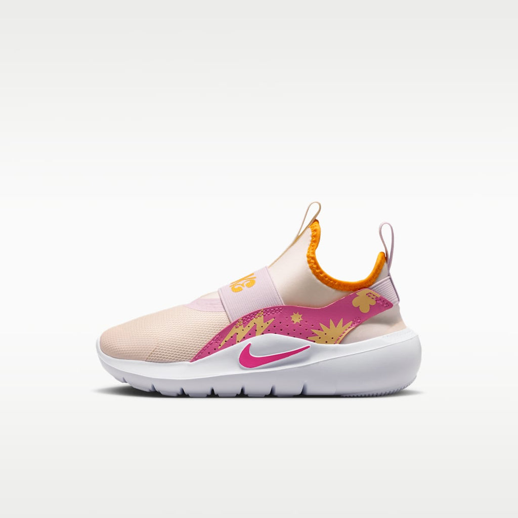 Nike Flex Runner 4 SE Little Kids' Shoes - Chalk/Sundial/Tangerine Tint/Desert Pink