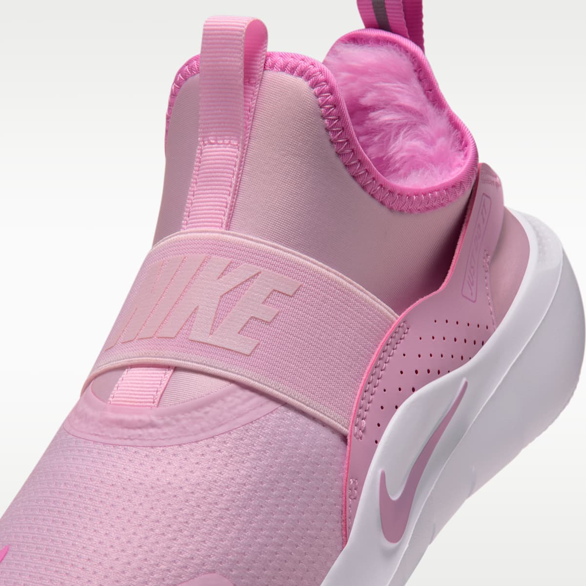 Nike Flex Runner Warm Big Kids' Running Shoes - Pink Foam/Pink Rise/Pure Platinum/Pink Foam