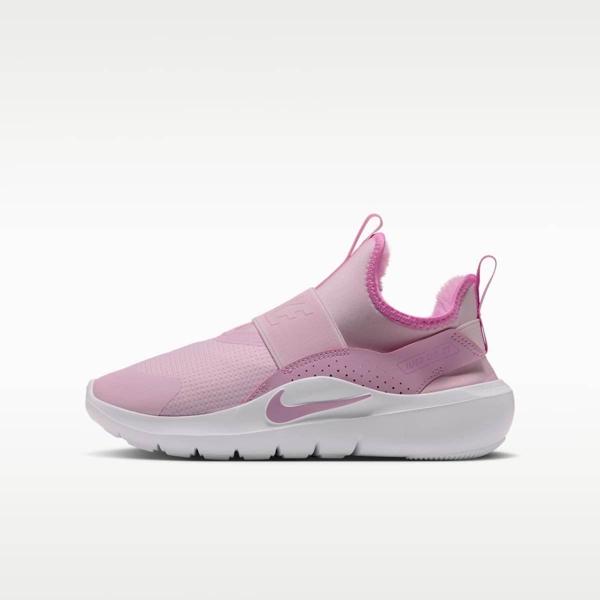 Nike Flex Runner Warm Big Kids' Running Shoes - Pink Foam/Pink Rise/Pure Platinum/Pink Foam