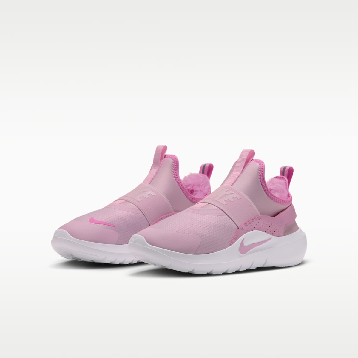 Nike Flex Runner Warm Big Kids' Running Shoes - Pink Foam/Pink Rise/Pure Platinum/Pink Foam