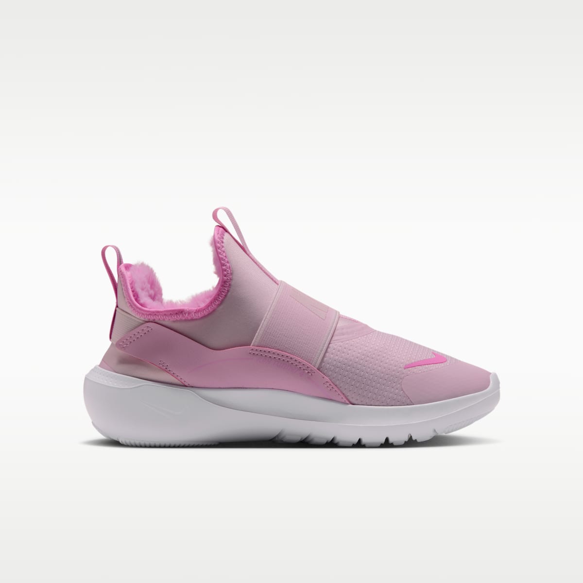 Nike Flex Runner Warm Big Kids' Running Shoes - Pink Foam/Pink Rise/Pure Platinum/Pink Foam