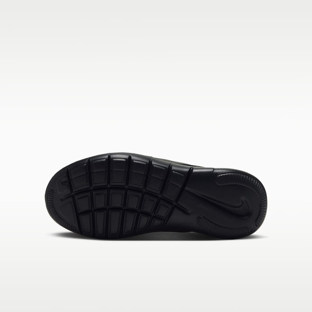 Nike Flex Runner Warm Big Kids' Running Shoes - Black/Black/Dark Smoke Grey