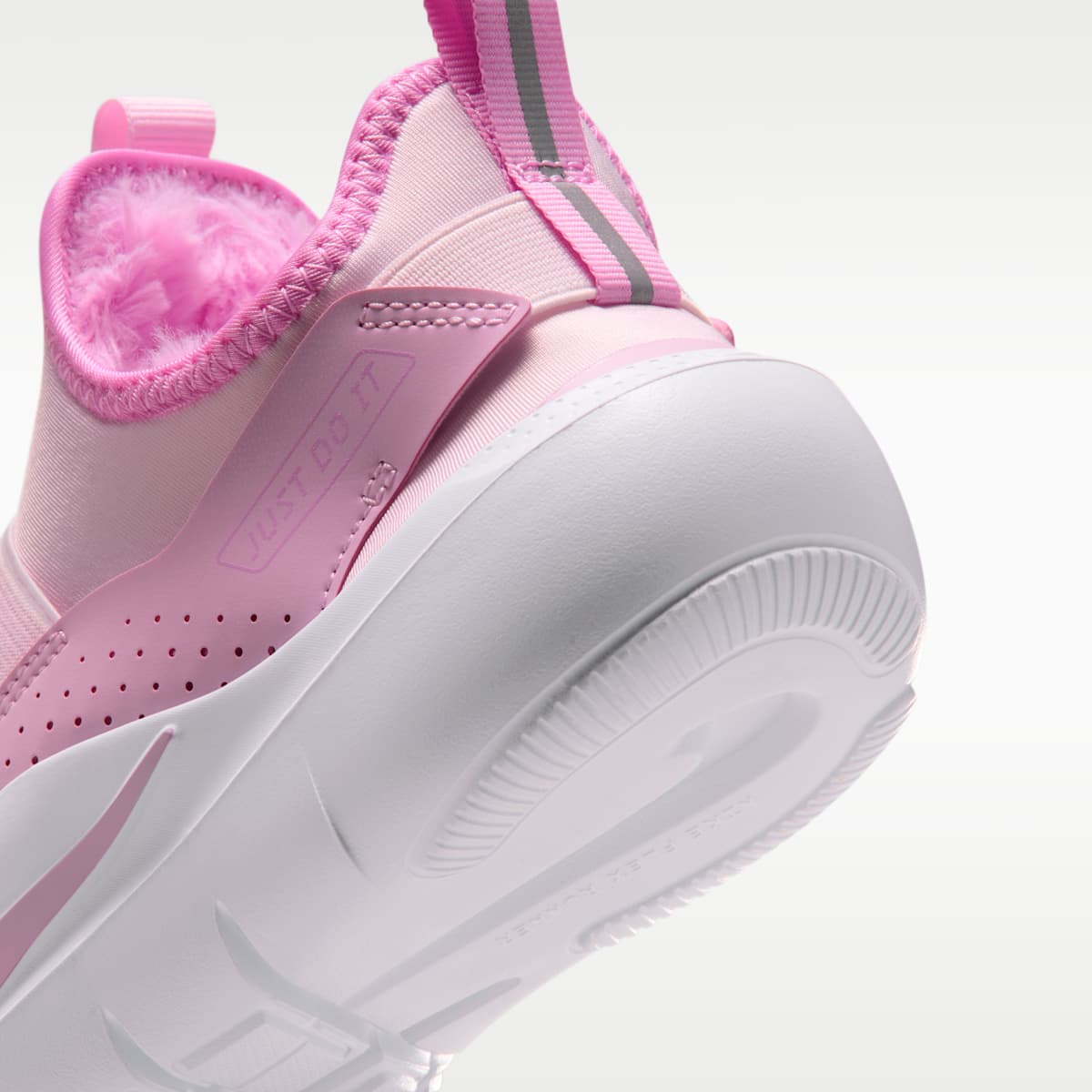 Nike Flex Runner Warm Big Kids' Running Shoes - Pink Foam/Pink Rise/Pure Platinum/Pink Foam