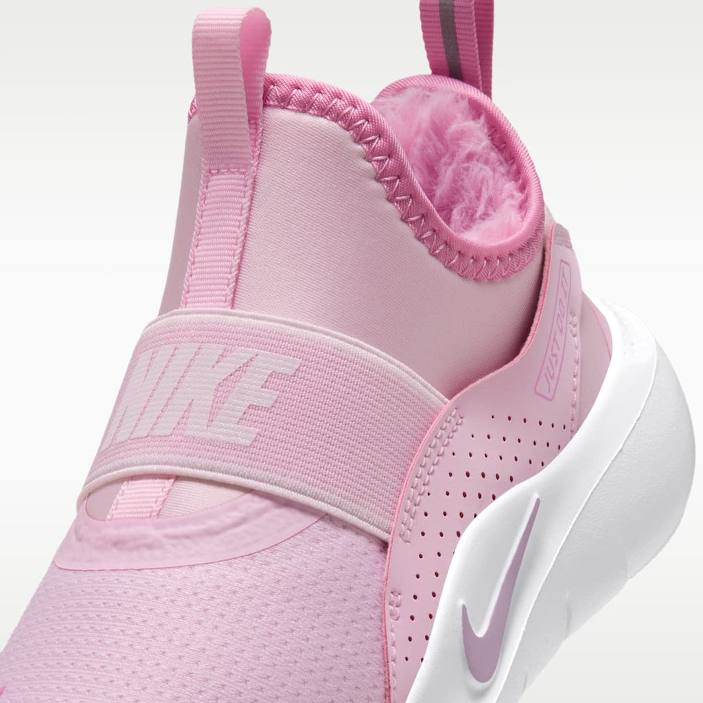 Nike Flex Runner Warm Little Kids' Shoes - Pink Foam/Pink Rise/Pure Platinum/Pink Foam