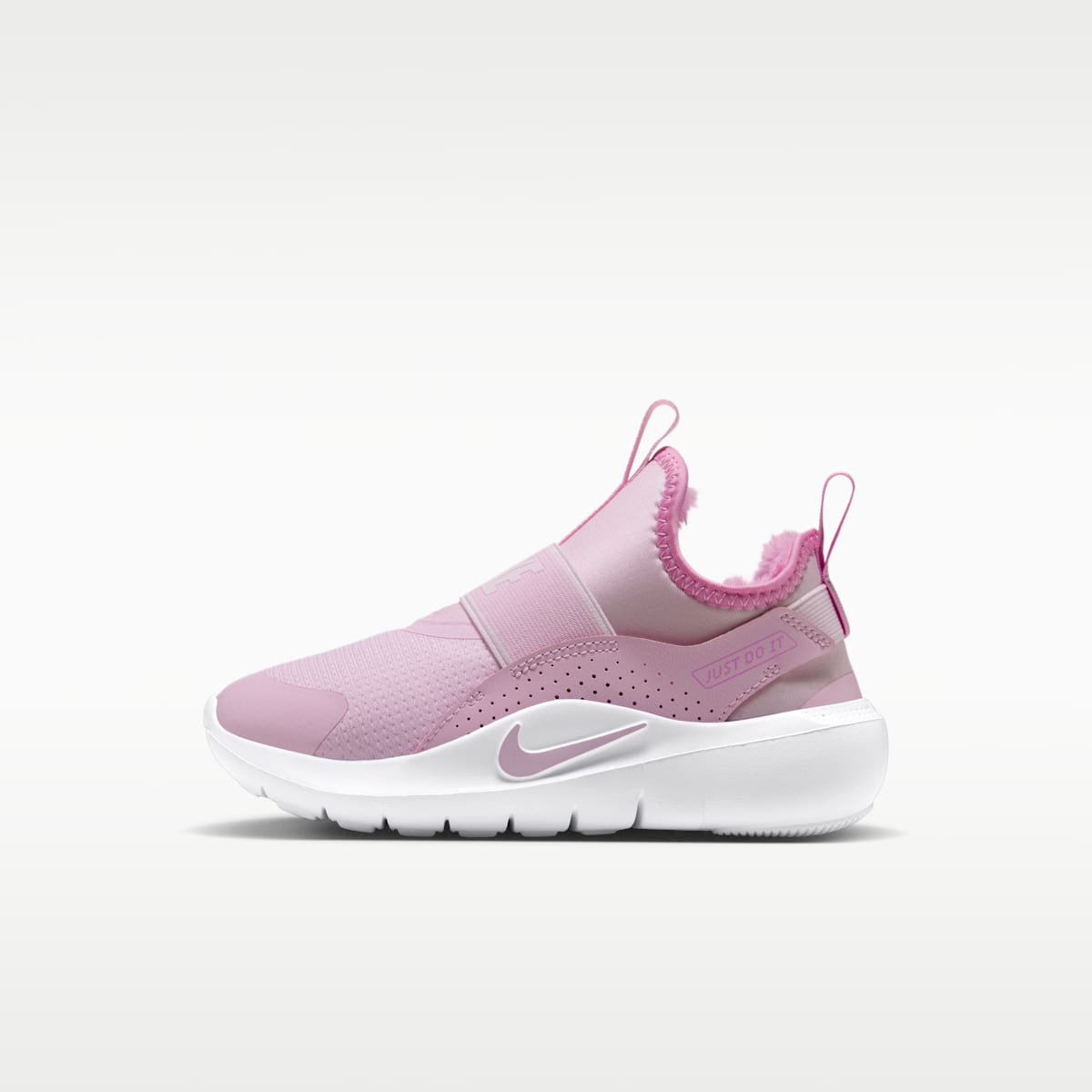 Nike Flex Runner Warm Little Kids' Shoes - Pink Foam/Pink Rise/Pure Platinum/Pink Foam