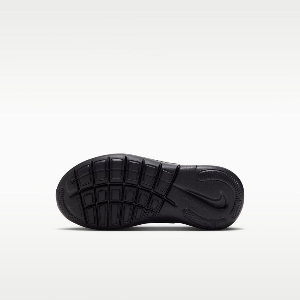 Nike Flex Runner Warm Little Kids' Shoes - Black/Black/Dark Smoke Grey