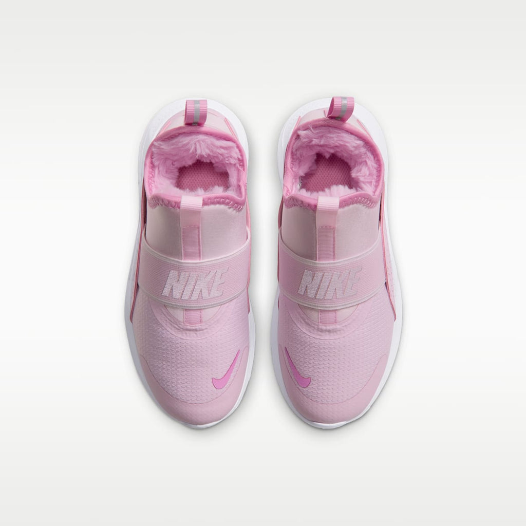 Nike Flex Runner Warm Little Kids' Shoes - Pink Foam/Pink Rise/Pure Platinum/Pink Foam